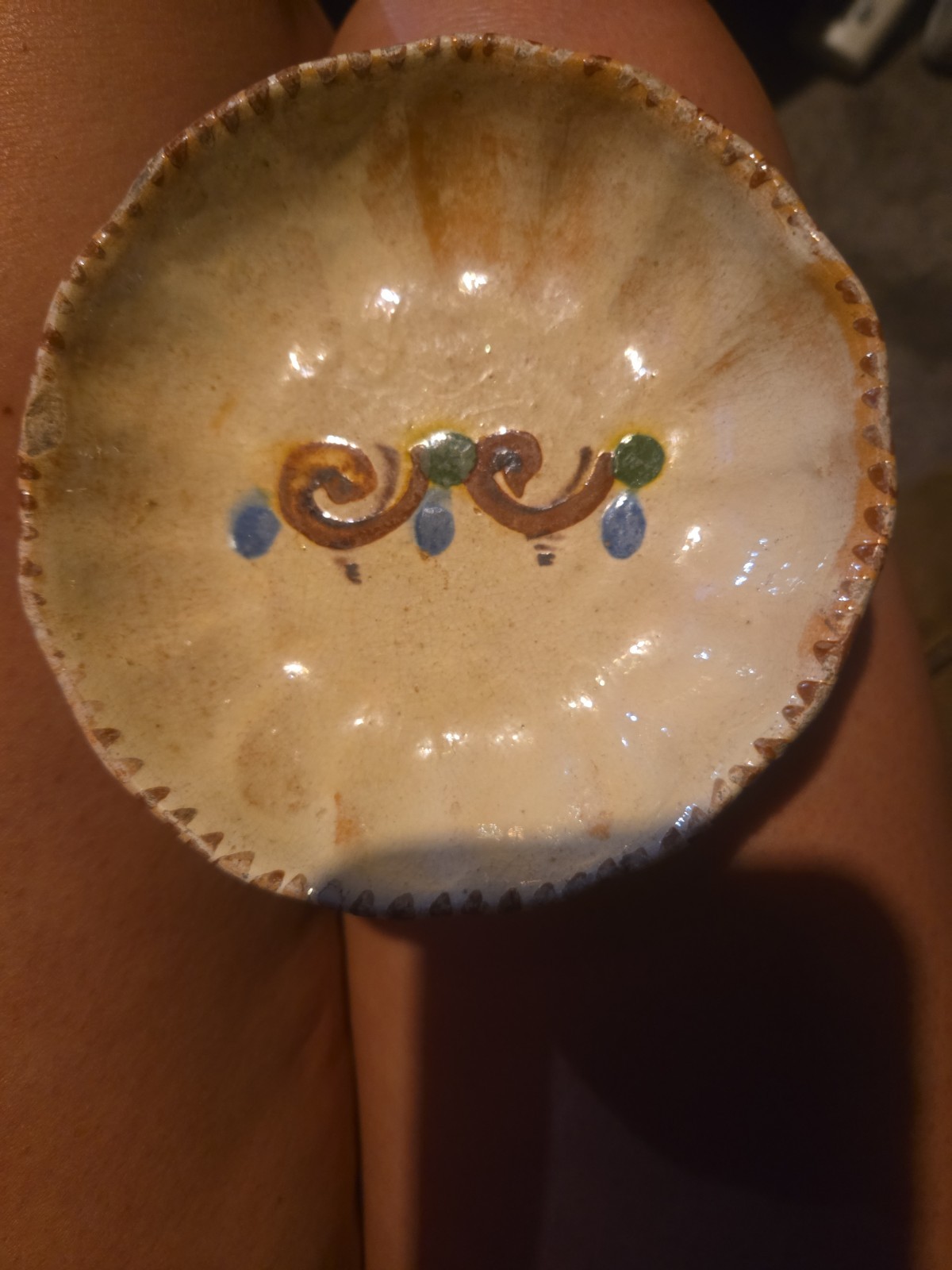 Vintage Mexican Tlaquepaque Pottery Dish Red Barro Clay Tray Hand Painted Mexico Vintage Mexican Tlaquepaque Pottery Dish Red Barro Clay Tray Hand Painted Mexico