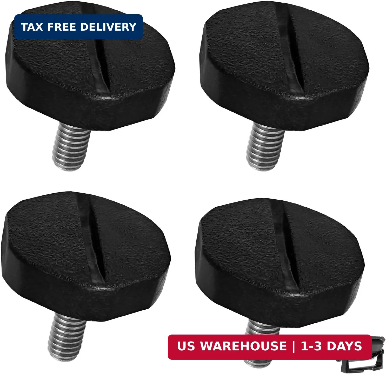 5mm Cb Radio Mounting Bracket Screws, 5mm Black Plastic Radio Bracket Knobs Repl 5mm Cb Radio Mounting Bracket Screws, 5mm Black Plastic Radio Bracket Knobs Repl