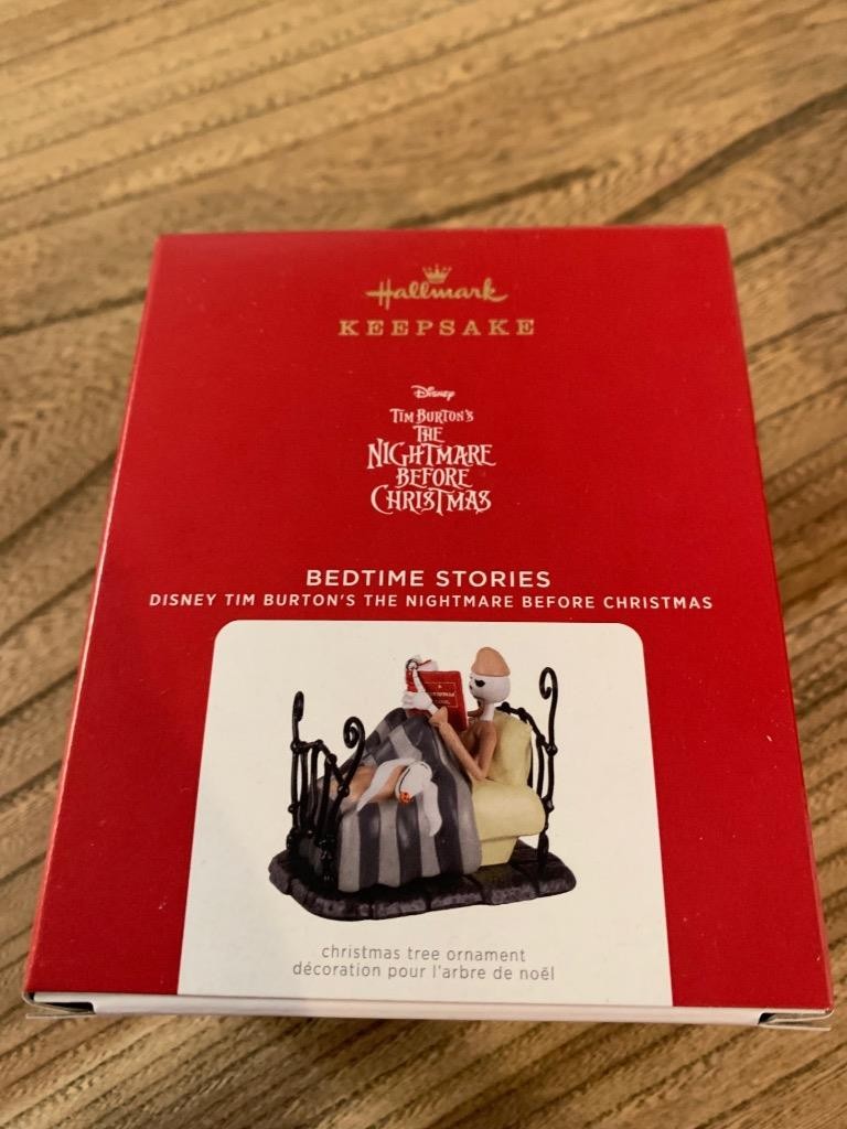 Hallmark Keepsake Ornament 2021 The Nightmare Before Christmas Bedtime Stories