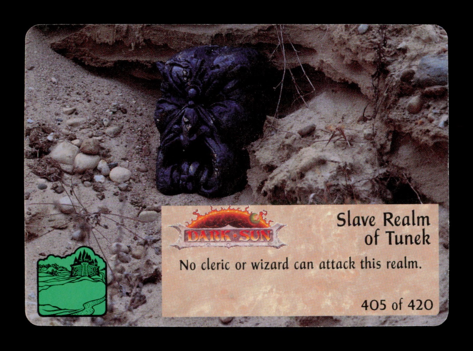 Slave Realm Of Tunek Spellfire 405 of 420 Advanced Dungeons&Dragons Trading Card Slave Realm Of Tunek Spellfire 405 of 420 Advanced Dungeons&Dragons Trading Card