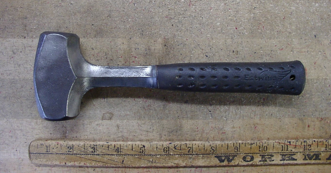 Vintage Estwing 2lb. Hand Drilling Sledge Hammer,3-1/2\ Vintage Estwing 2lb. Hand Drilling Sledge Hammer,3-1/2\
