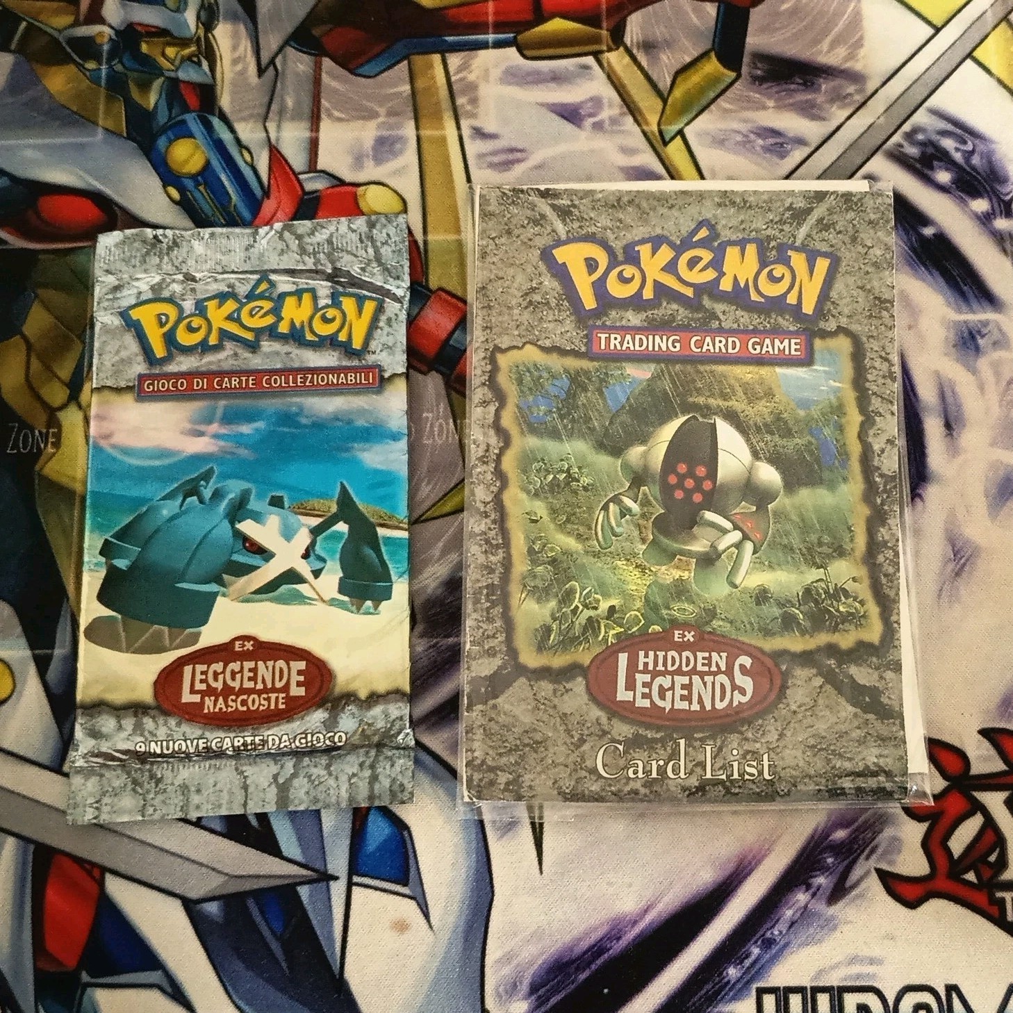 Pokemon TCG EX Hidden Legends Booster Sealed Pack ITA 2004 Metagross 
