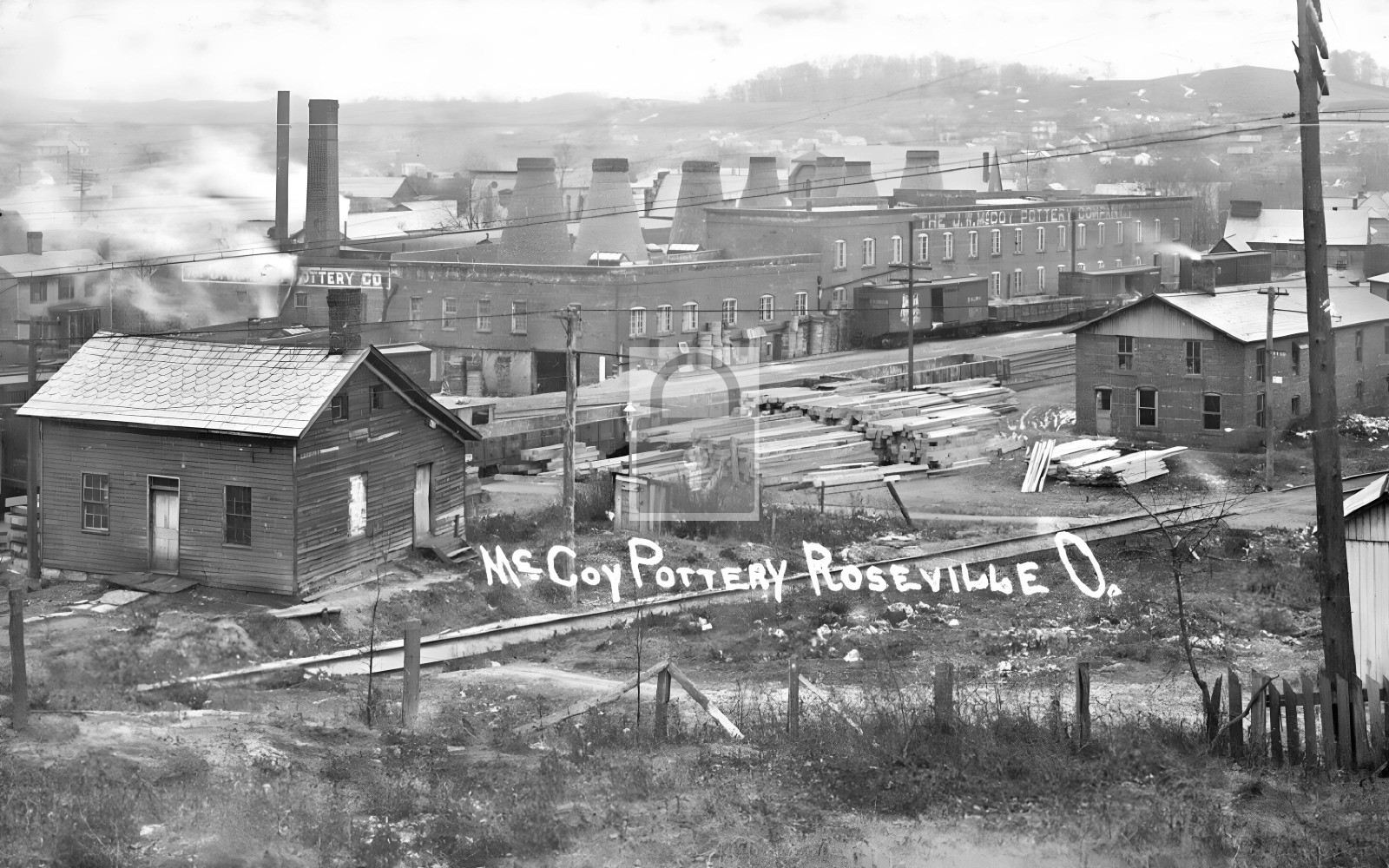 McCoy Pottery Roseville Ohio OH - Reprint McCoy Pottery Roseville Ohio OH - Reprint