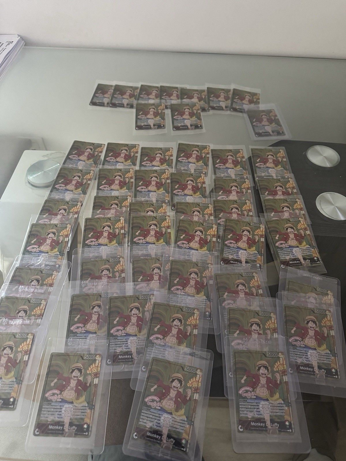 Bandai One Piece Card Lot 10 Monkey D. Luffy Cards Bandai One Piece Card Lot 10 Monkey D. Luffy Cards