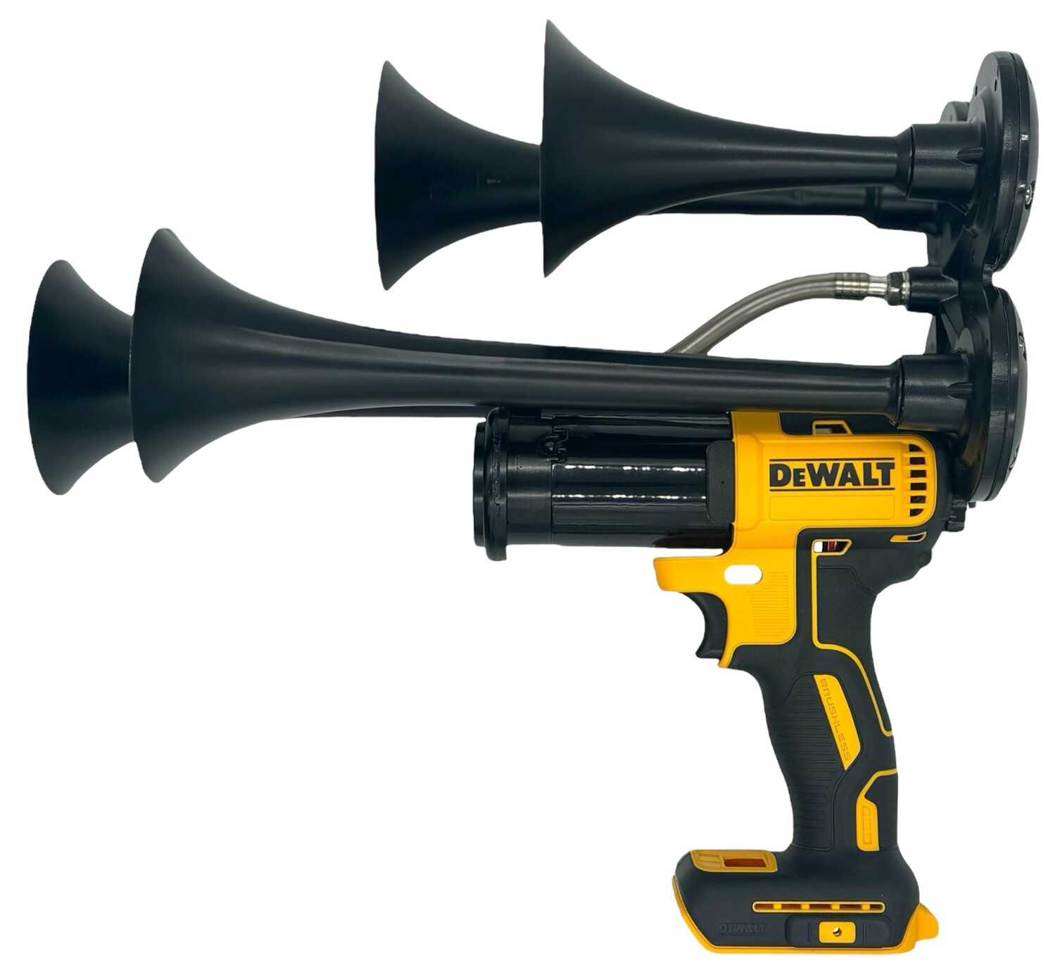 DeWalt Quad Air Horn - Impact Train Horns DeWalt Quad Air Horn - Impact Train Horns