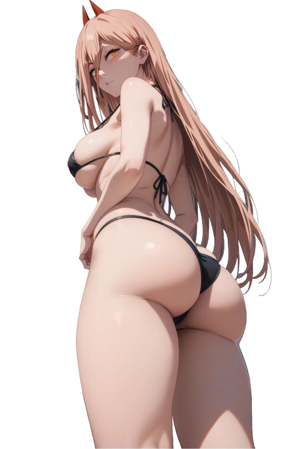 Power Chainsaw Man Waifu Weatherproof Anime Sticker 6