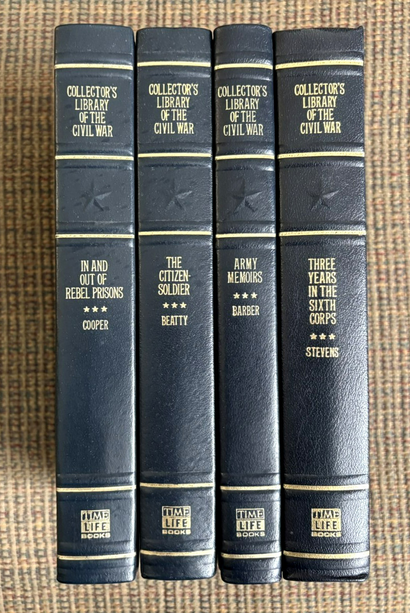 Set of 4 Union Army memoirs - Reprints of rare Civil War books