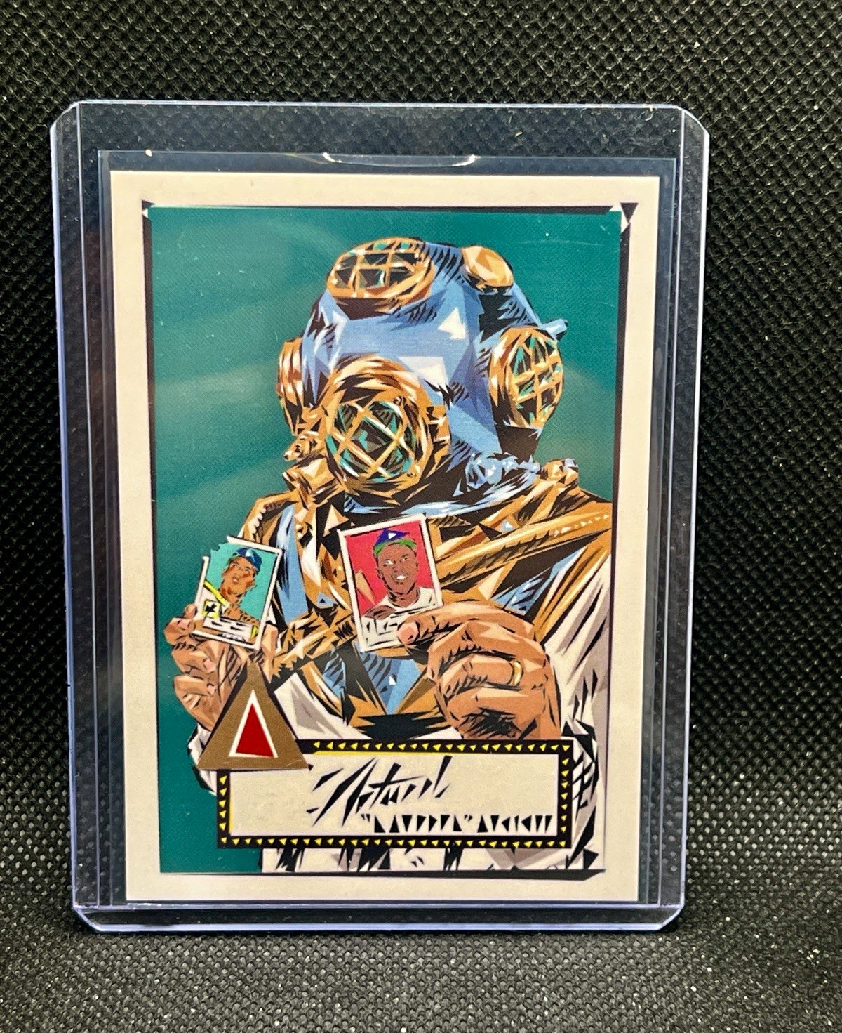2022 Topps Topps x Naturel Portrait of Artist Naturel #N1 MANTLE/ROBINSON SSP 2022 Topps Topps x Naturel Portrait of Artist Naturel #N1 MANTLE/ROBINSON SSP