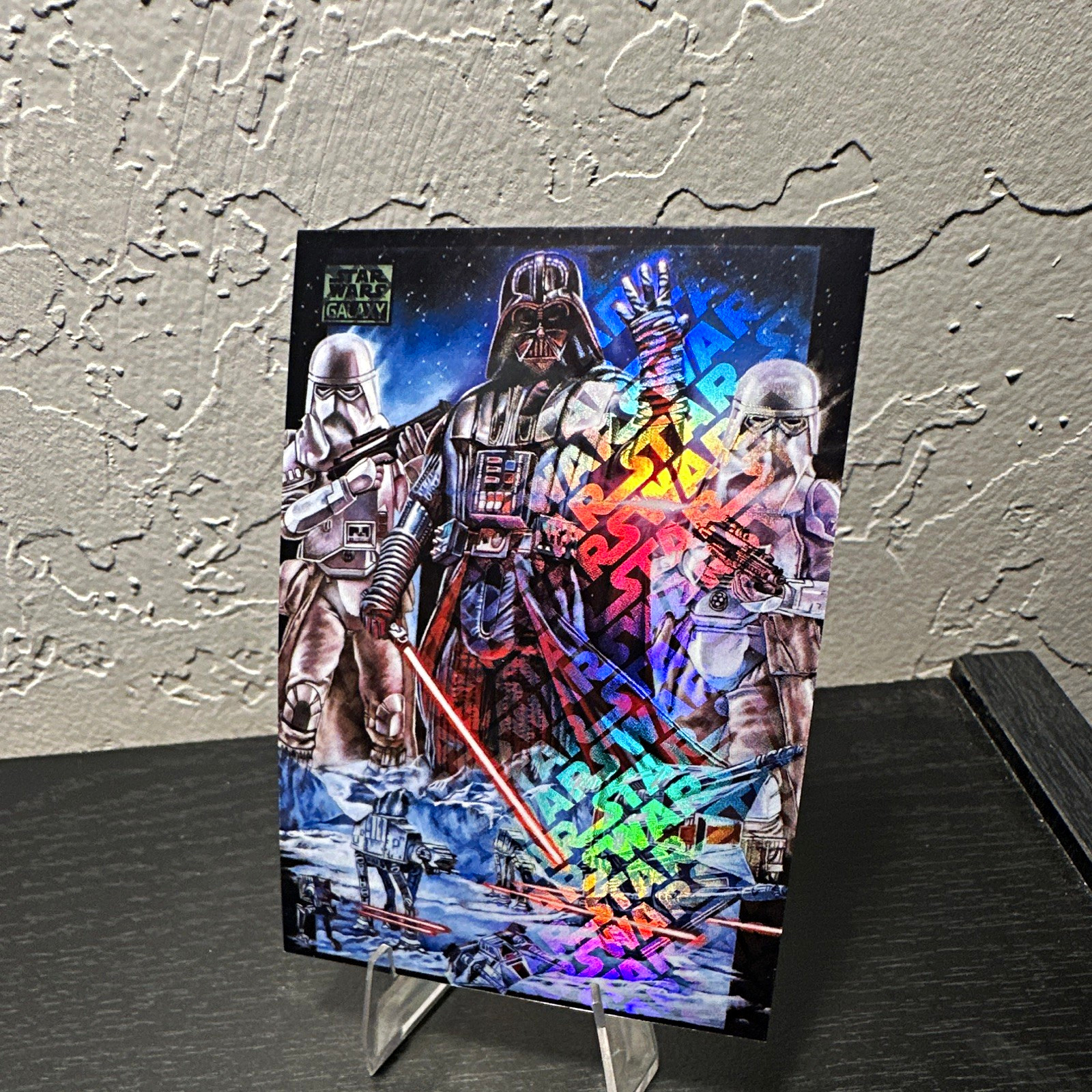 2026 Topps Chrome Star Wars Galaxy #45 Darth Vader at Hoth /77 LOGO 2026 Topps Chrome Star Wars Galaxy #45 Darth Vader at Hoth /77 LOGO
