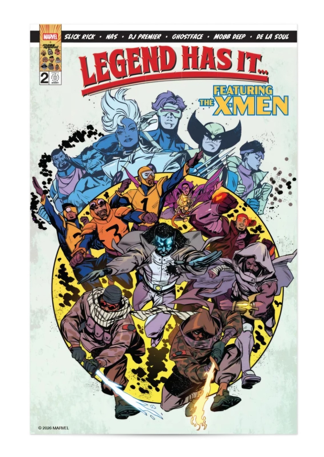 Marvel x Mass Appeal: Legend Has It #2 Featuring X-Men NYCC 2026 Variant Marvel x Mass Appeal: Legend Has It #2 Featuring X-Men NYCC 2026 Variant
