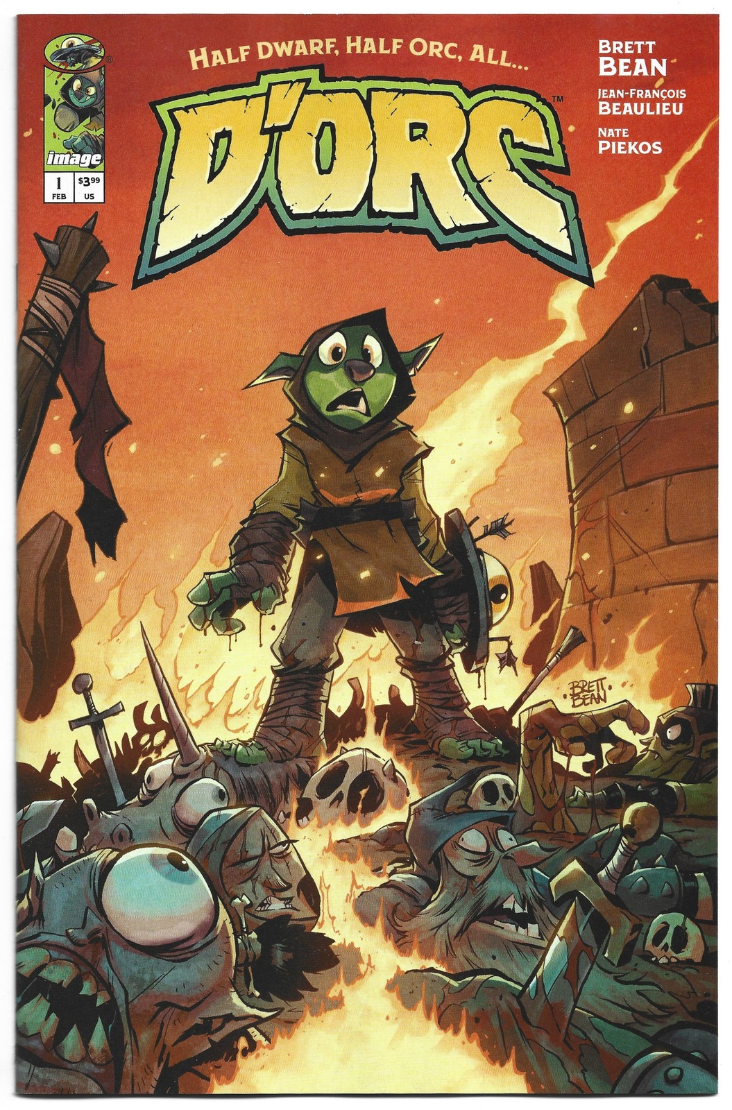 D'Orc #1 1st Print Brett Bean Cover A Image 2026 NM-