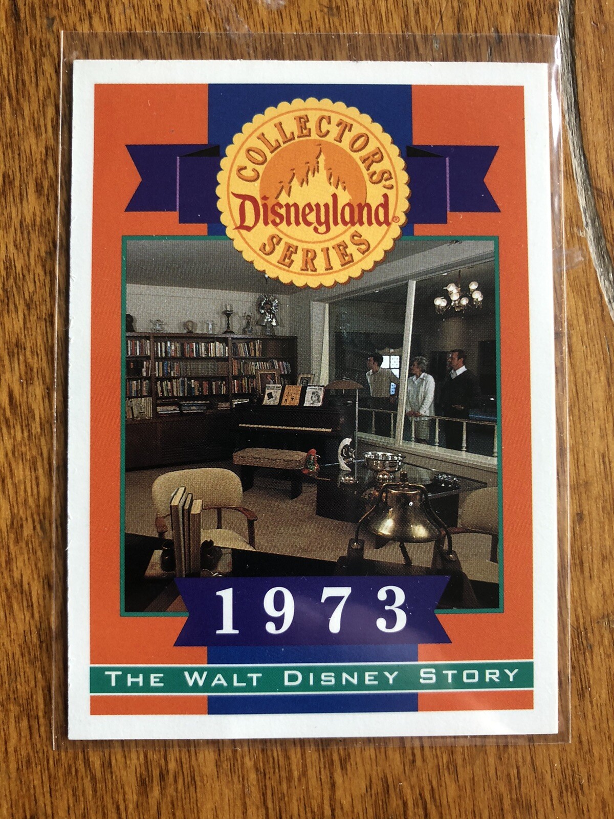 Disneyland 40 Years Collectors series card 1973 The Walt Disney Story #19 Disneyland 40 Years Collectors series card 1973 The Walt Disney Story #19