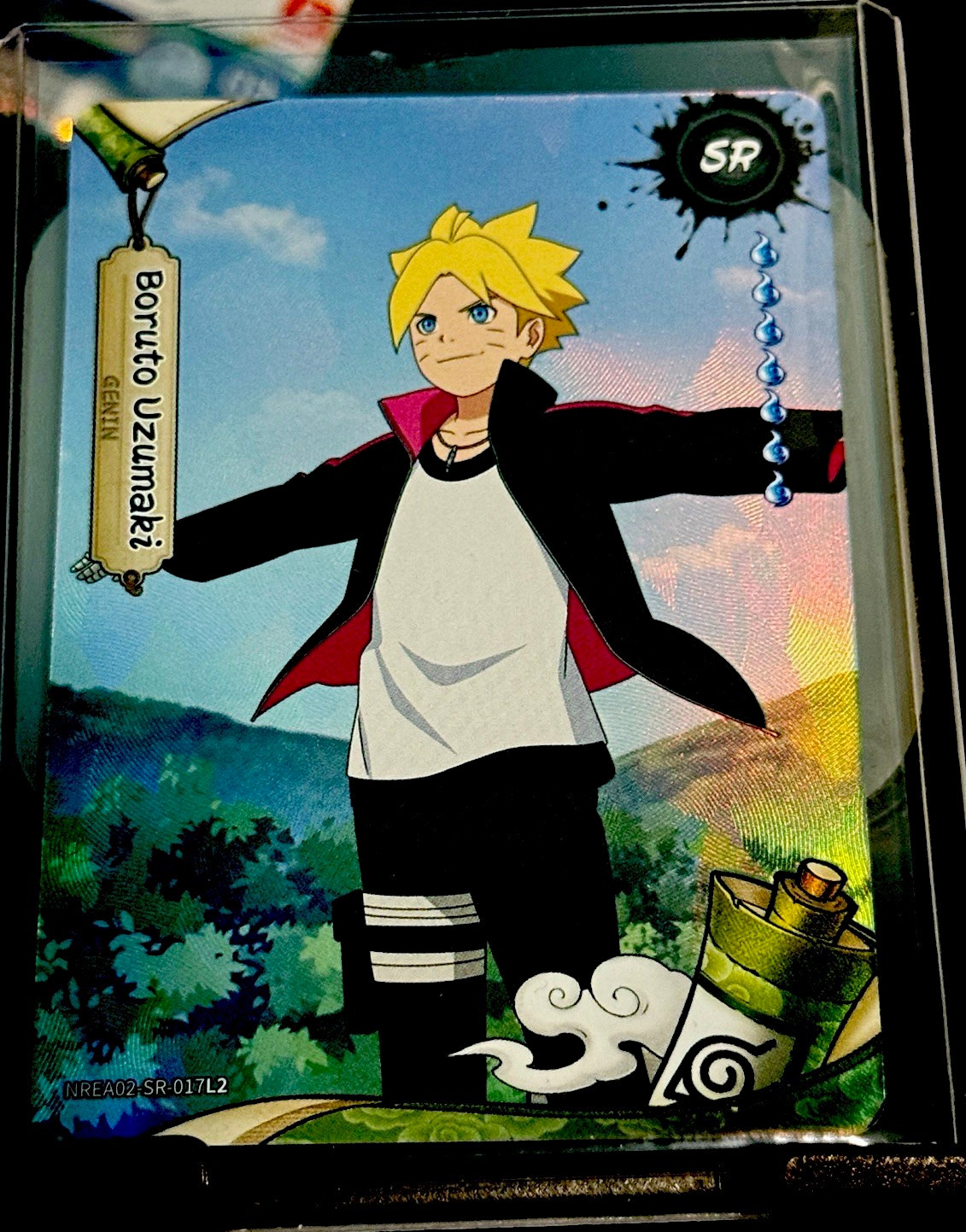 KAYOU SR Boruto Uzumaki Holographic Card Boruto Next Generations NREA02-SR-017L2 KAYOU SR Boruto Uzumaki Holographic Card Boruto Next Generations NREA02-SR-017L2