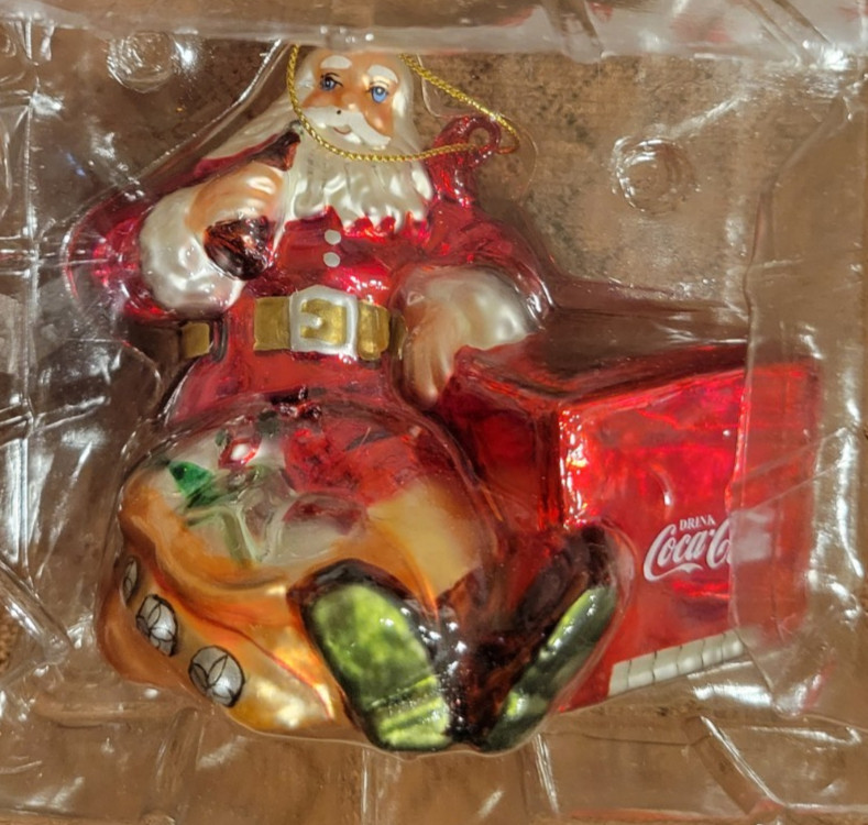 2001 Coca-Cola Coke Santa \