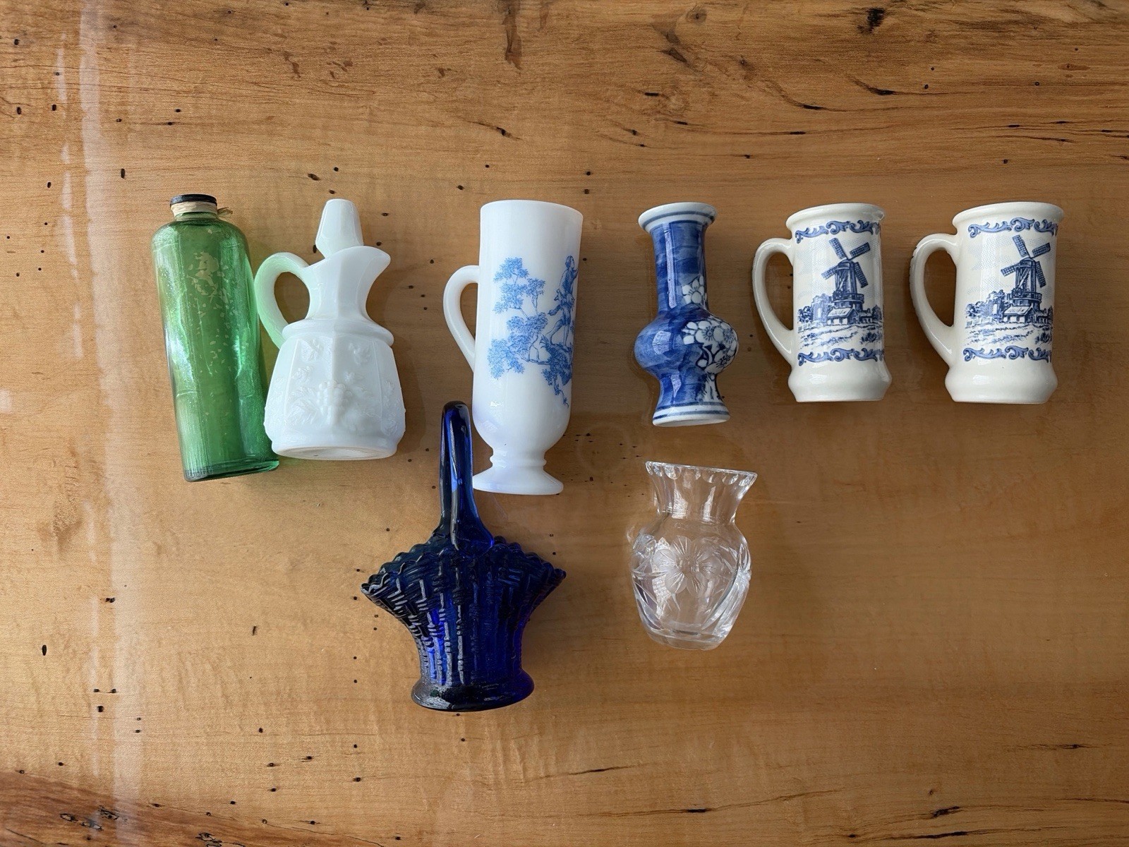⁠Vintage Miniatures Lot 8pc