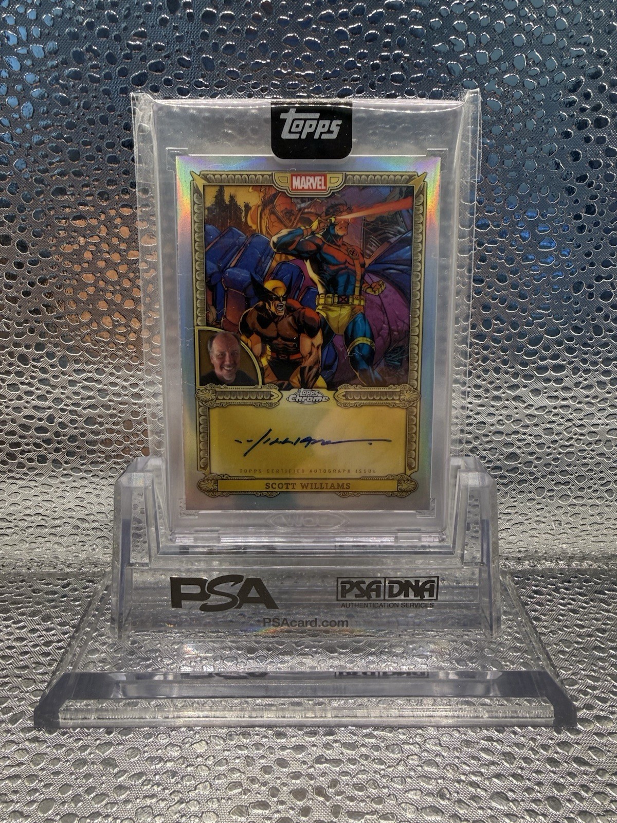 Topps 2026 Topps Mint Marvel Wolverine Chrome Autograph Scott Williams CA-SW Topps 2026 Topps Mint Marvel Wolverine Chrome Autograph Scott Williams CA-SW