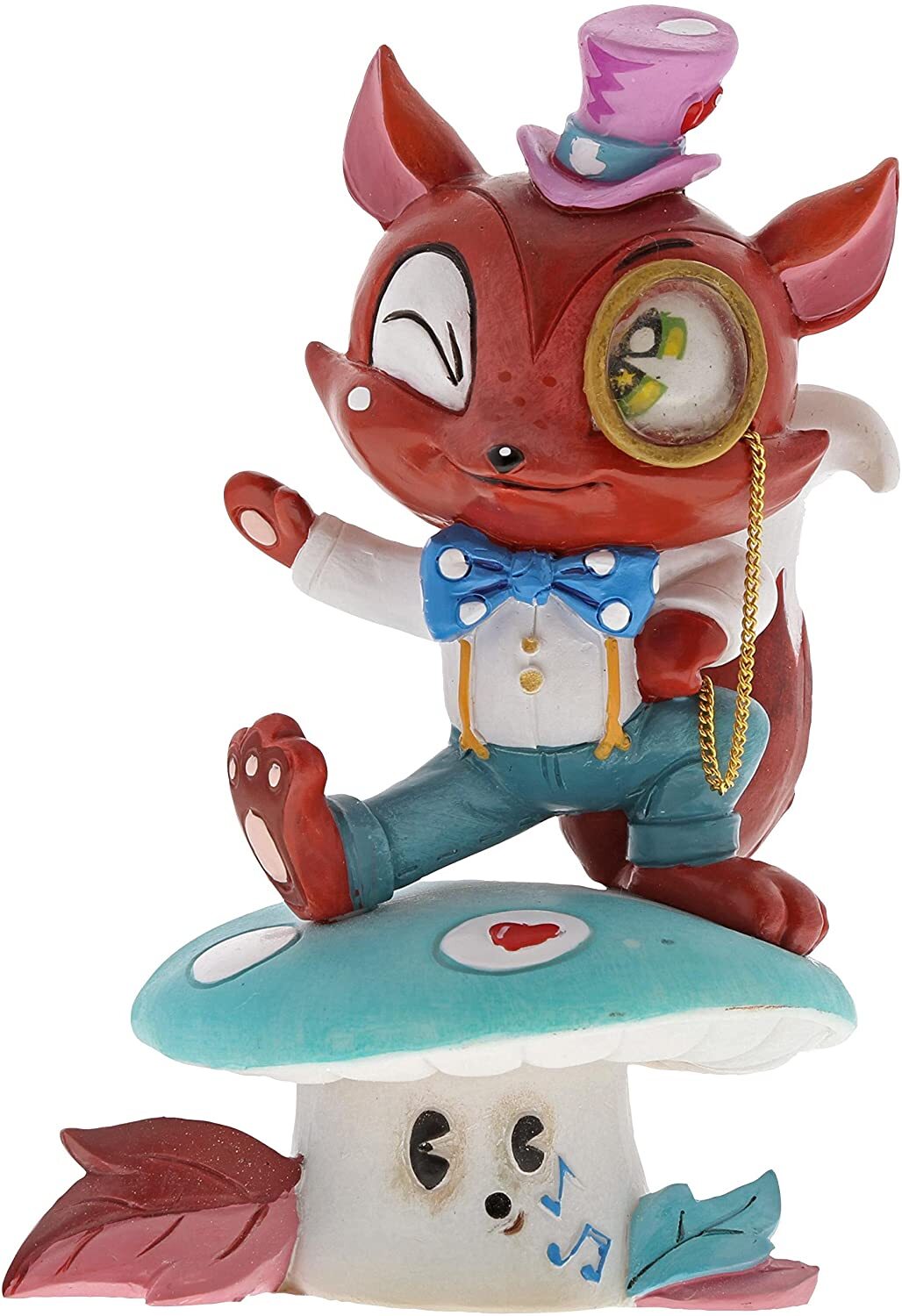 Enesco The World of Miss Mindy Mr. Fox Stone Resin Figurine