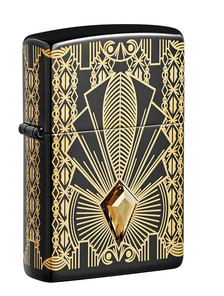 Zippo Limited Edition Lighter, 2021 COTY, Art Deco Design, 49500, New In Box Zippo Limited Edition Lighter, 2021 COTY, Art Deco Design, 49500, New In Box