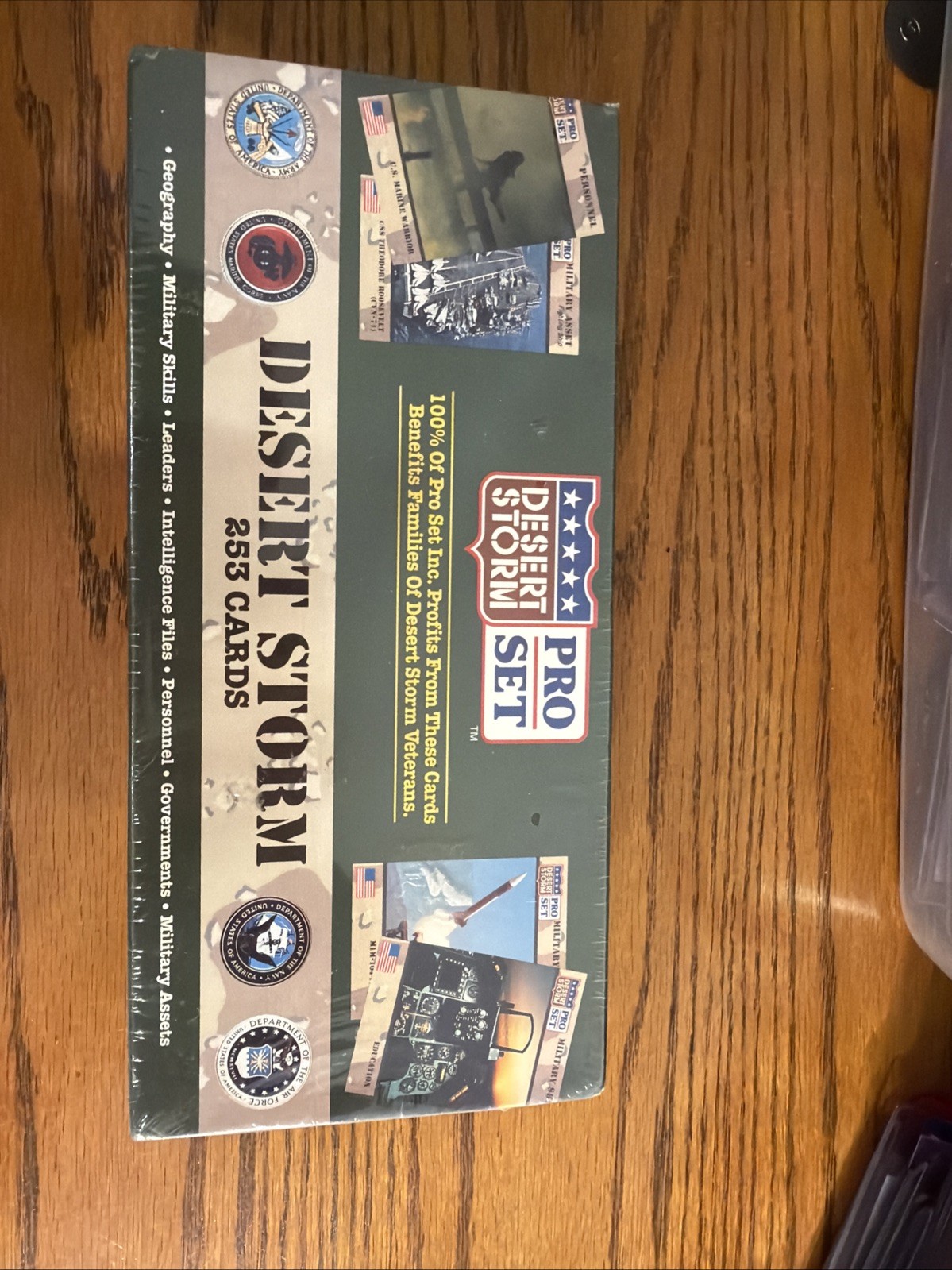 Factory Sealed Desert Storm Cards Factory Sealed Desert Storm Cards