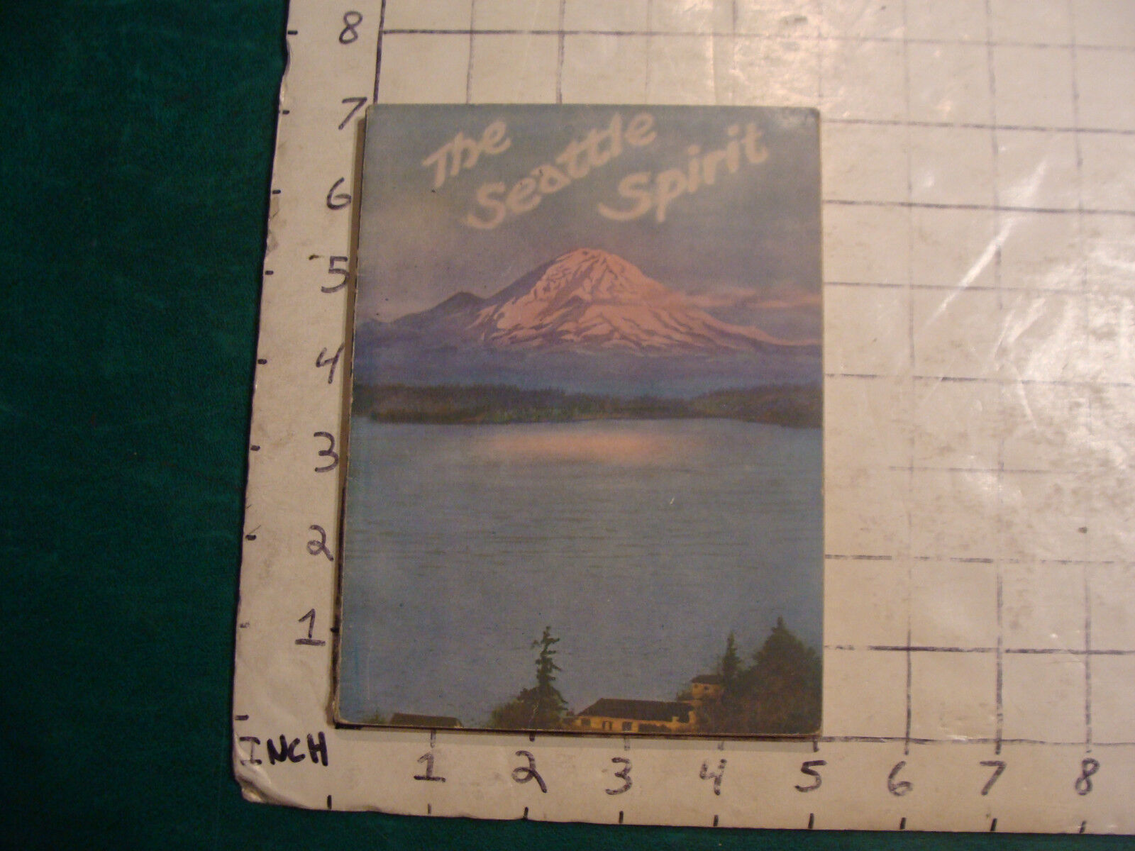 Vintage Orig. Booklet: THE SEATTLE SPIRIT, 1911 w nice attached Maps
