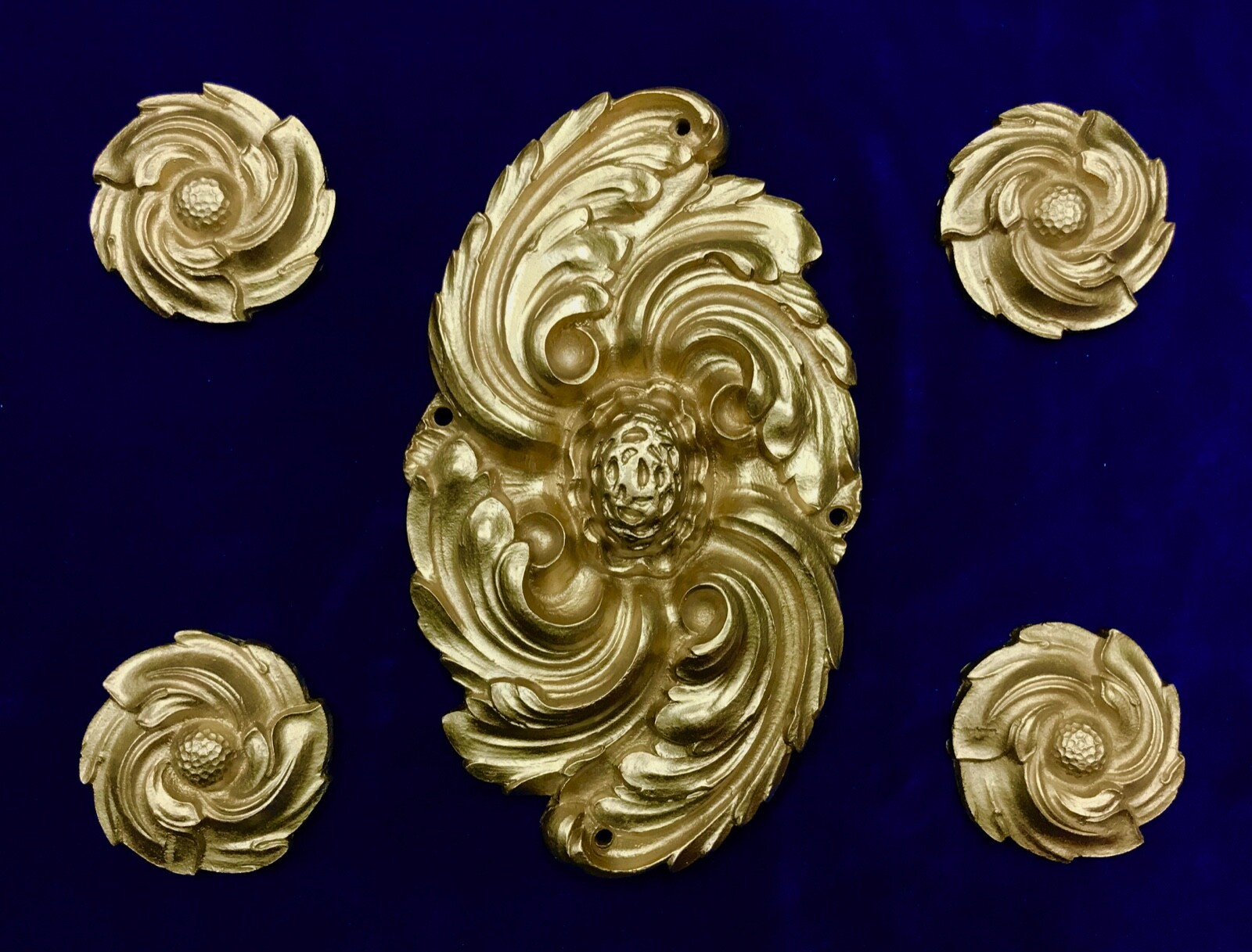 Rare TITANIC Grand Staircase 5-pc set of Ornaments cast directly from WSL ship
