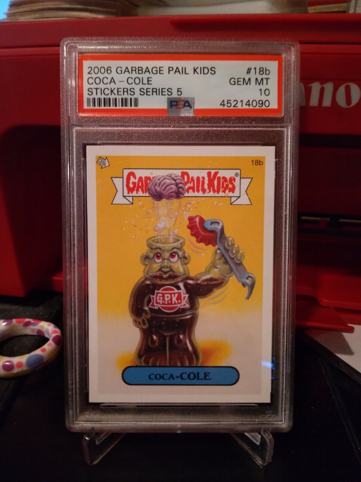 2006 Topps Garbage Pail Kids All-New Series 5 COCA COLE #18b PSA 10 GEM BEAUTY