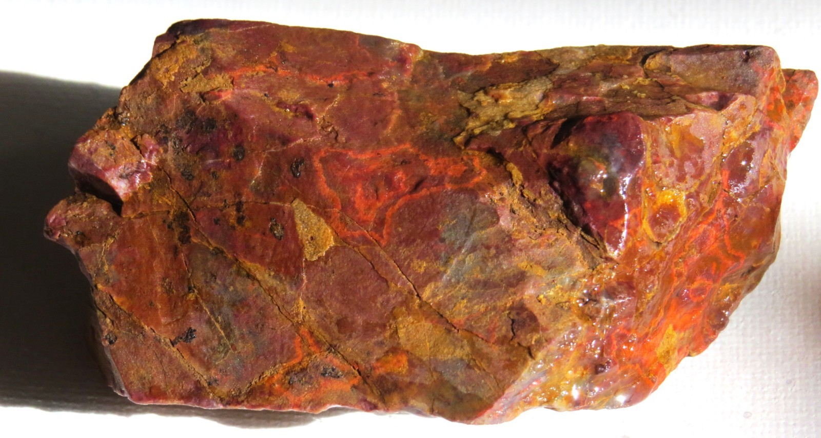 MORGAN HILL POPPY JASPER STONE 5.3 OZ. ROUGH MORGAN HILL POPPY JASPER STONE 5.3 OZ. ROUGH