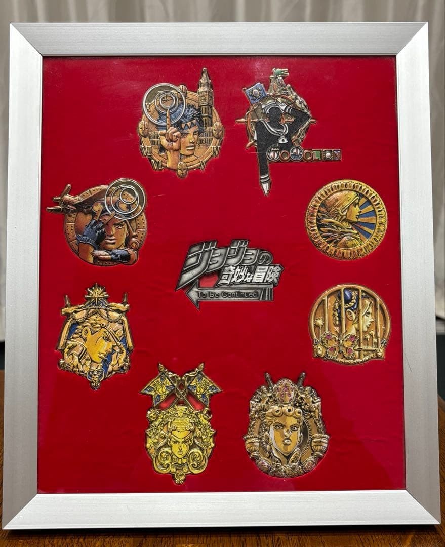 JoJo Hirohiko Araki Original Art Exhibition 2018 Commemorative Medal Japan F/S