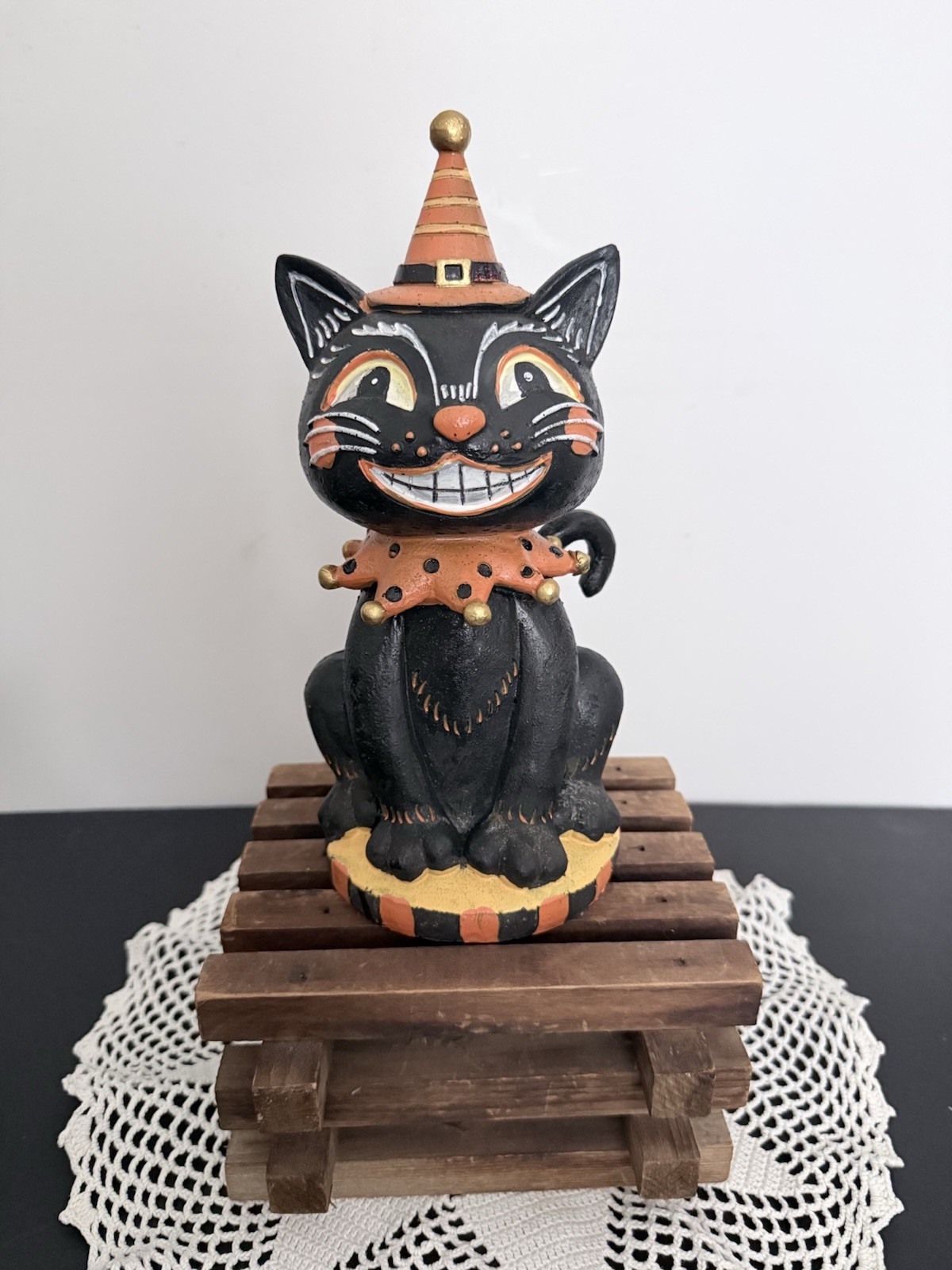 2024 Walmart Vintage Retro Smiling Black Cat - 10” Johanna Parker Inspired 2024 Walmart Vintage Retro Smiling Black Cat - 10” Johanna Parker Inspired