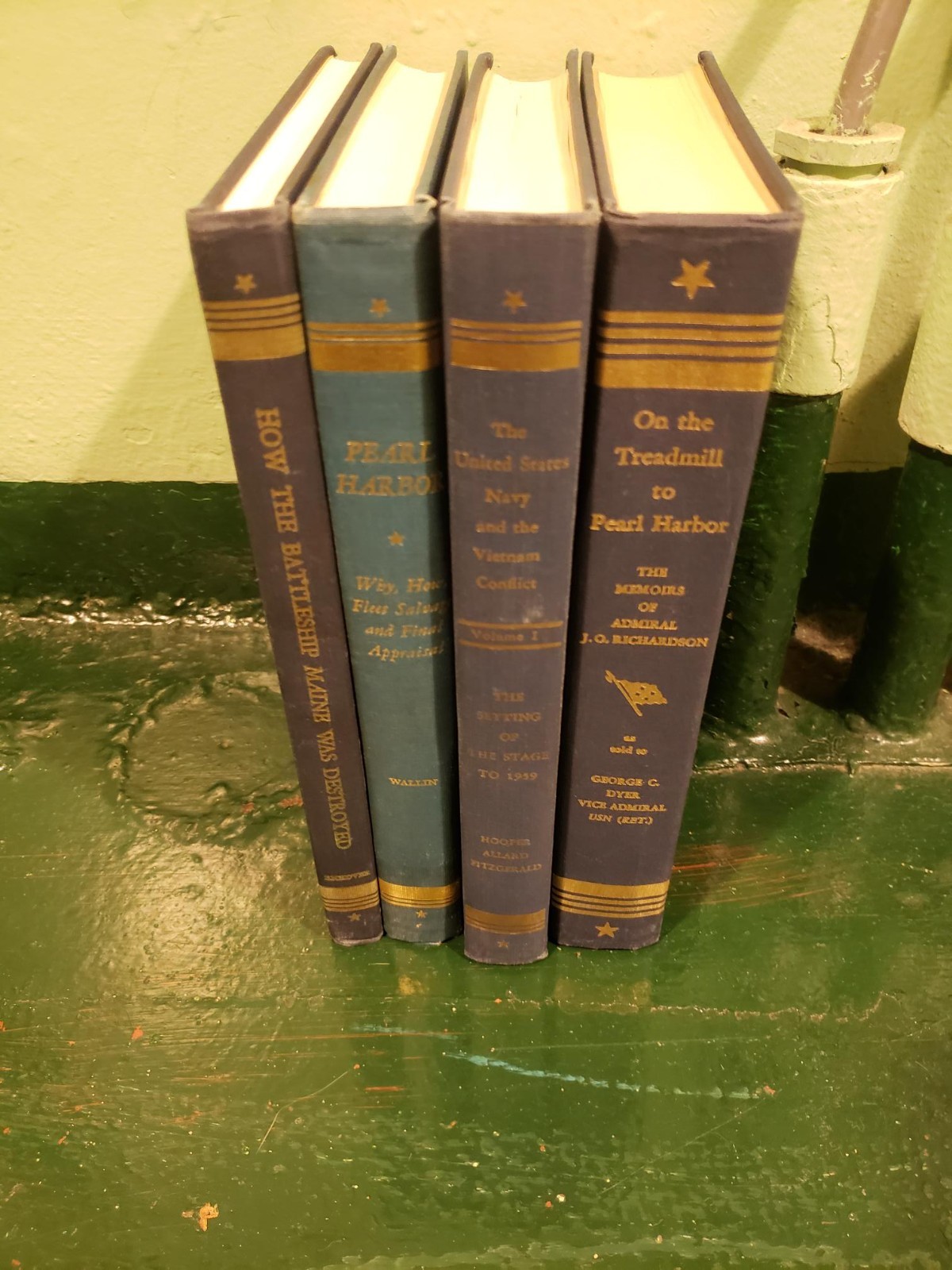 4 Book Lot The Department of the Navy 1968-1976 4 Book Lot The Department of the Navy 1968-1976