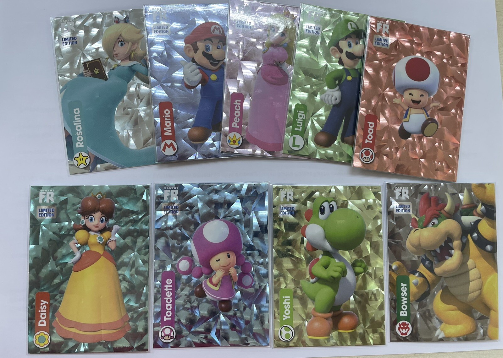 2022 Panini Super Mario Fragmented Reality Pack (9 Limited Cards) 2022 Panini Super Mario Fragmented Reality Pack (9 Limited Cards)