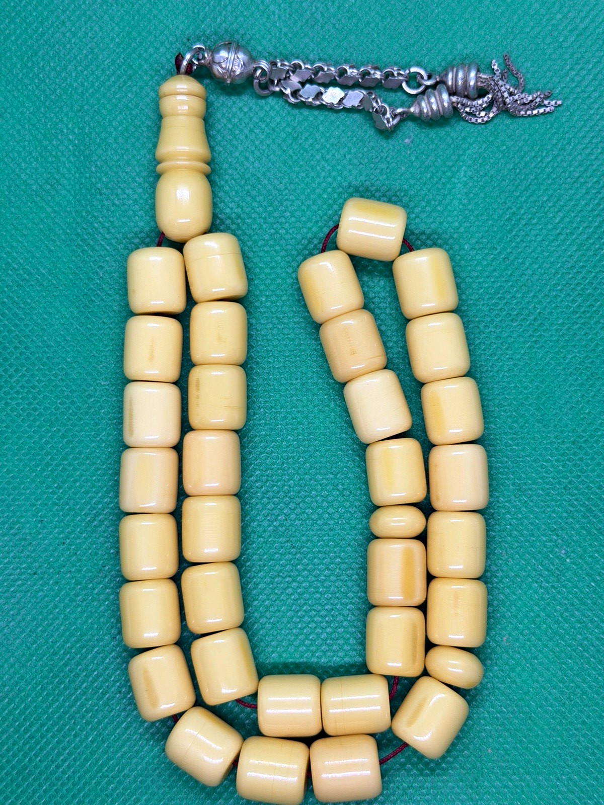Vintage German Bakelite Dominoes Tasbih
