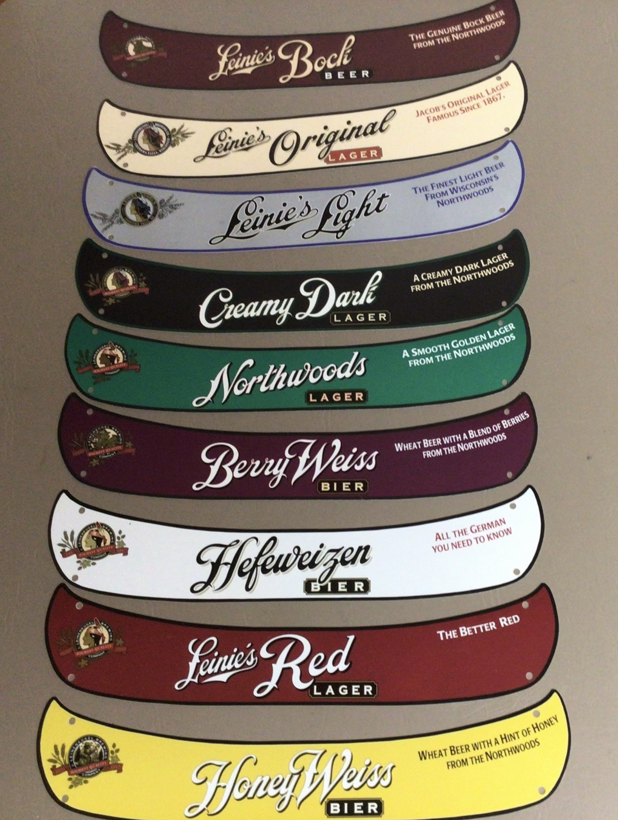 Leinenkugel Sign Set (9) Leinenkugel Sign Set (9)