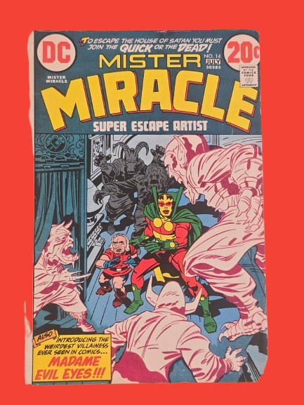 Mister Miracle #14 1973 DC Jack Kirby Madame Evil Eyes First Appearance