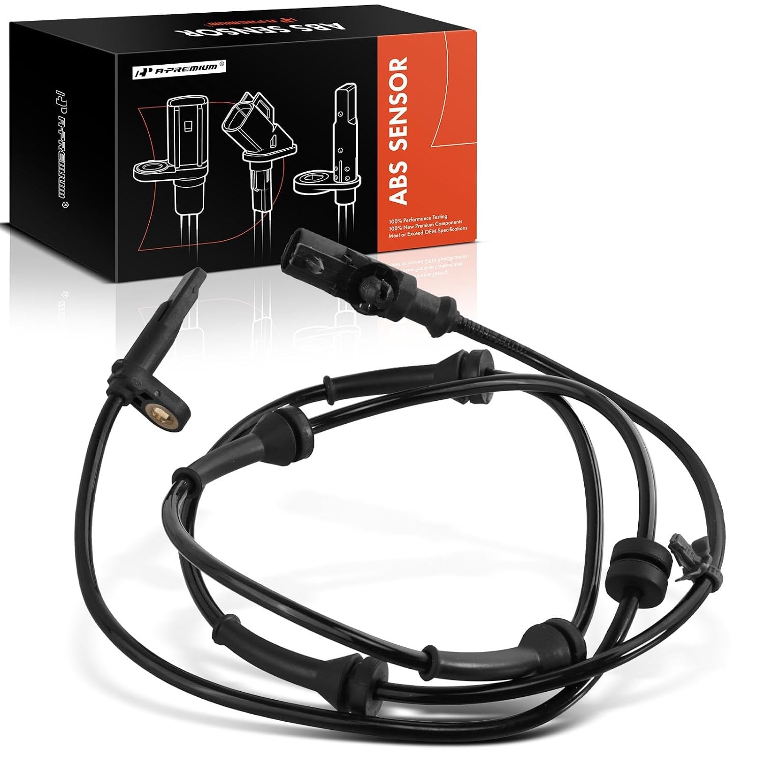 A-Premium Front Left/Right ABS Wheel Speed Sensor Compatible with Infiniti G25 2 A-Premium Front Left/Right ABS Wheel Speed Sensor Compatible with Infiniti G25 2