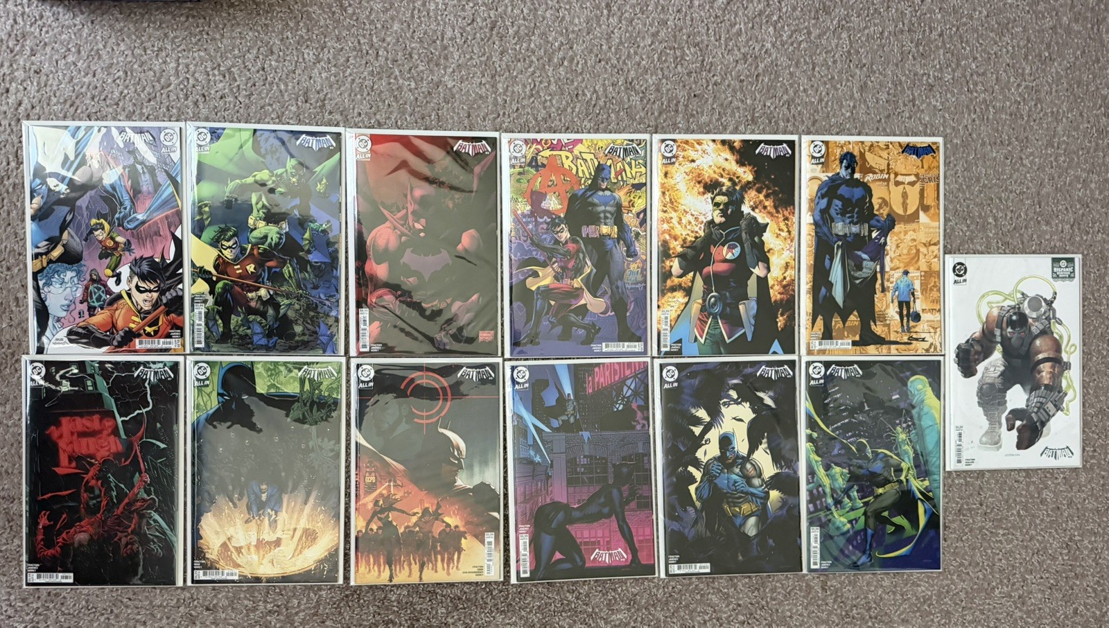 2025 Batman 1 2 3 4 5 6 7 8 9 10 11 12 13 Complete Run Set 1st Print Lot 2025 Batman 1 2 3 4 5 6 7 8 9 10 11 12 13 Complete Run Set 1st Print Lot