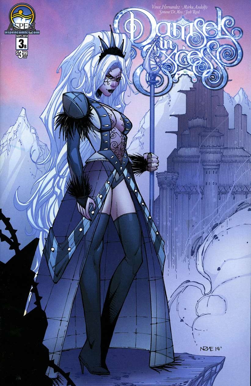 Damsels In Excess #3B VF/NM; Aspen | Mirka Andolfo - w/Bag+Board Damsels In Excess #3B VF/NM; Aspen | Mirka Andolfo - w/Bag+Board