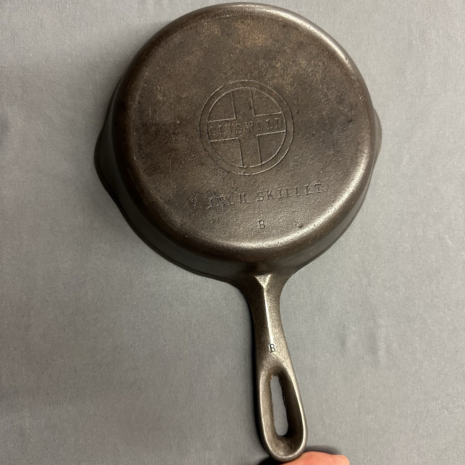 Griswold Cast Iron Skillet No. 4 7 Inch Vintage Frying Pan Small Logo B Griswold Cast Iron Skillet No. 4 7 Inch Vintage Frying Pan Small Logo B