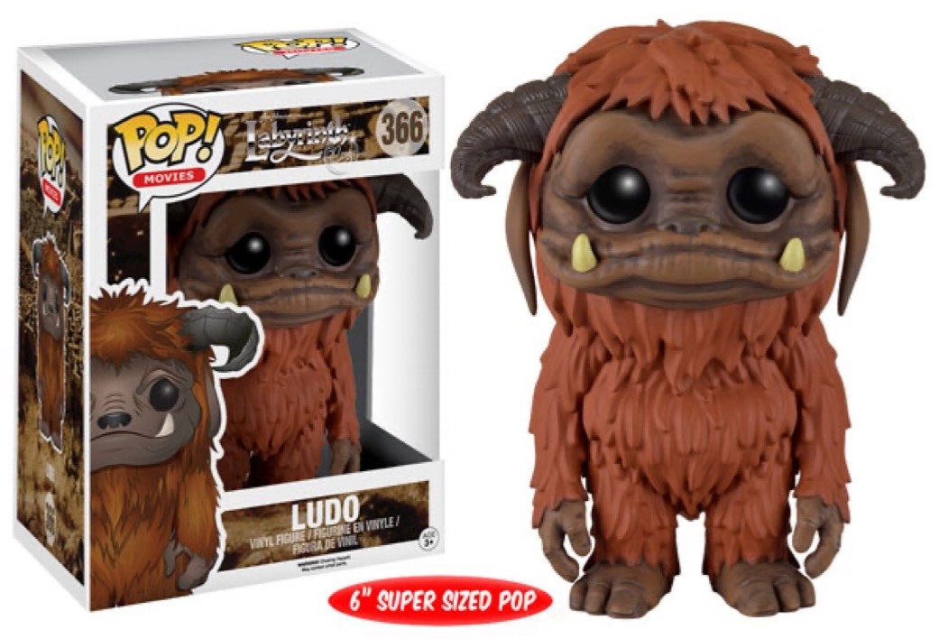 🔥Funko Pop Movies 6 in: Labyrinth - LUDO (6 inch) #366 VAULTED🔥 🔥Funko Pop Movies 6 in: Labyrinth - LUDO (6 inch) #366 VAULTED🔥