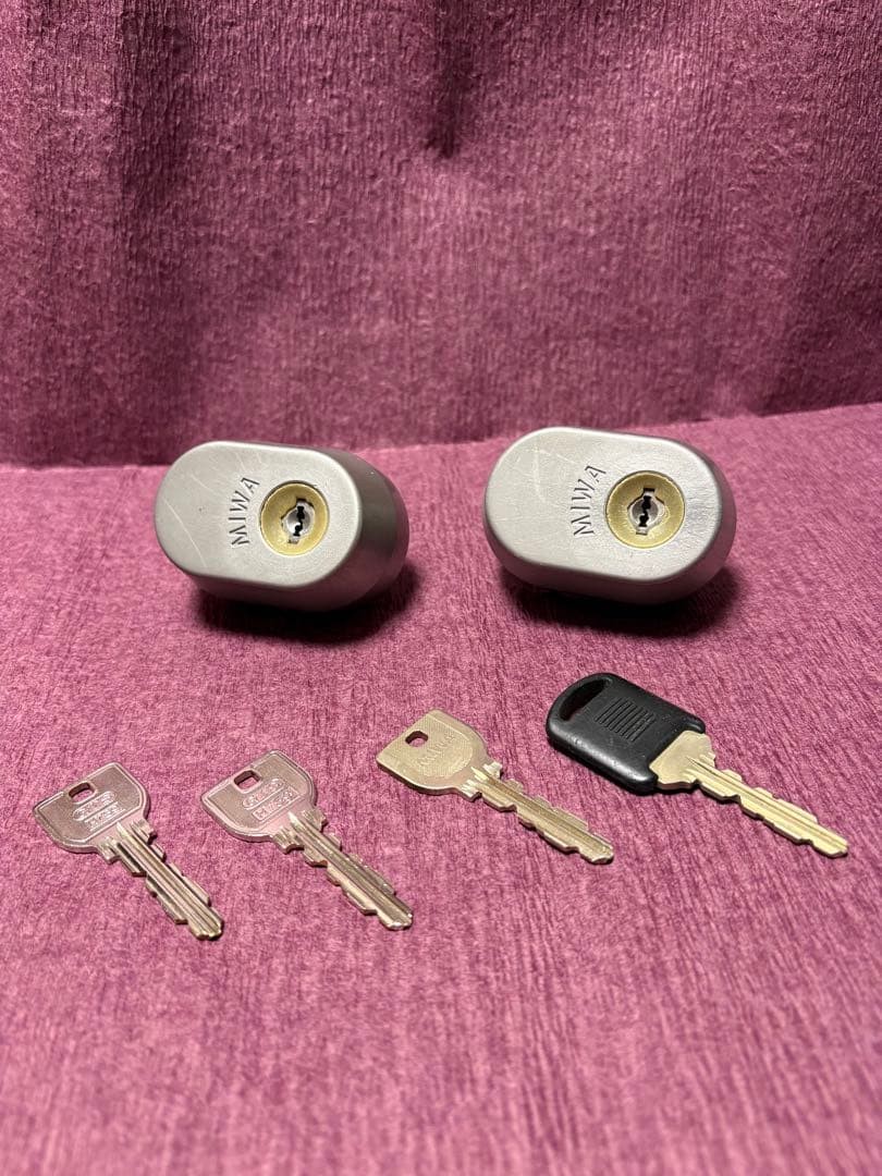 Miwa Lock GAF+FE MIWA UR Replacement Cylinder Compatible Door Thickness 40mm
