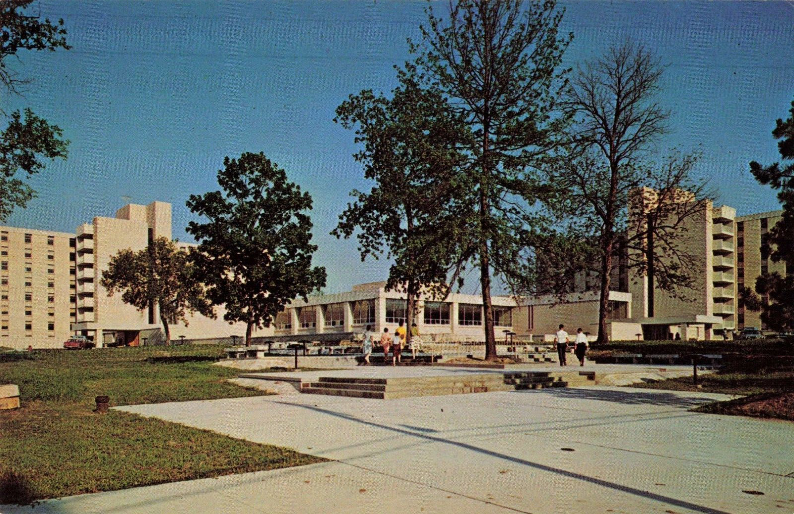Postcard New Men & Womens Residence Halls Cafeteria University of Missouri Postcard New Men & Womens Residence Halls Cafeteria University of Missouri