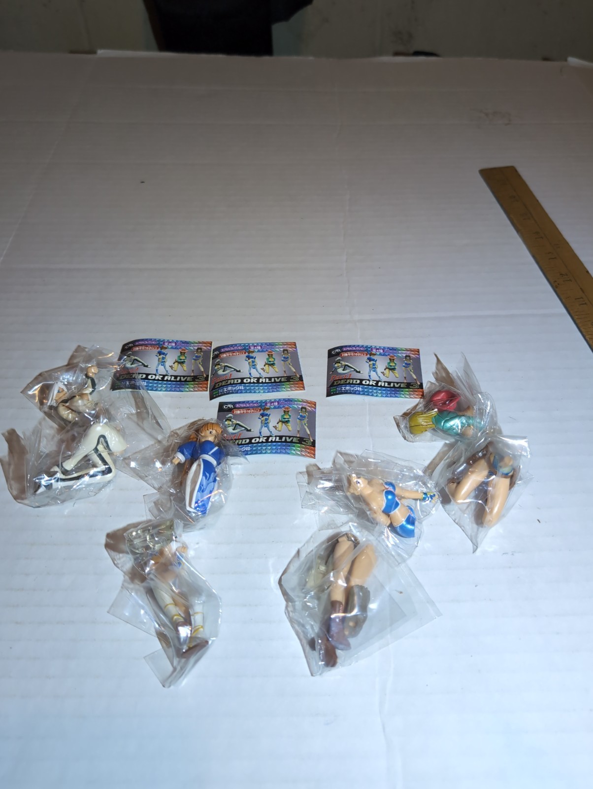 Dead or Alive Figure Set DOA 3 Part 1 Trading Capsule Epoch Complete Dead or Alive Figure Set DOA 3 Part 1 Trading Capsule Epoch Complete