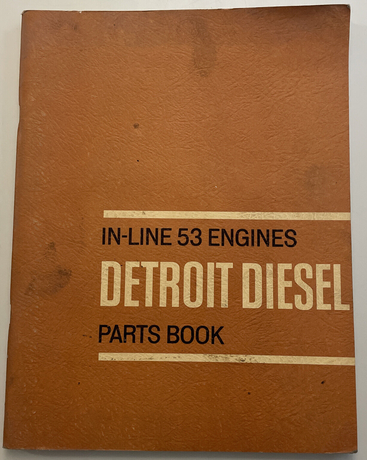 1966 General Motors GM Detroit Diesel In-Line 53 Engines Parts Book Manual