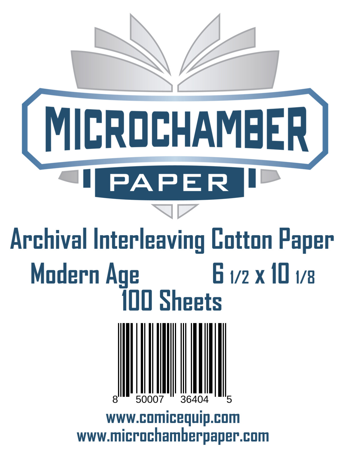 MicroChamber Paper Standard Size 100 Sheets 6-1/2