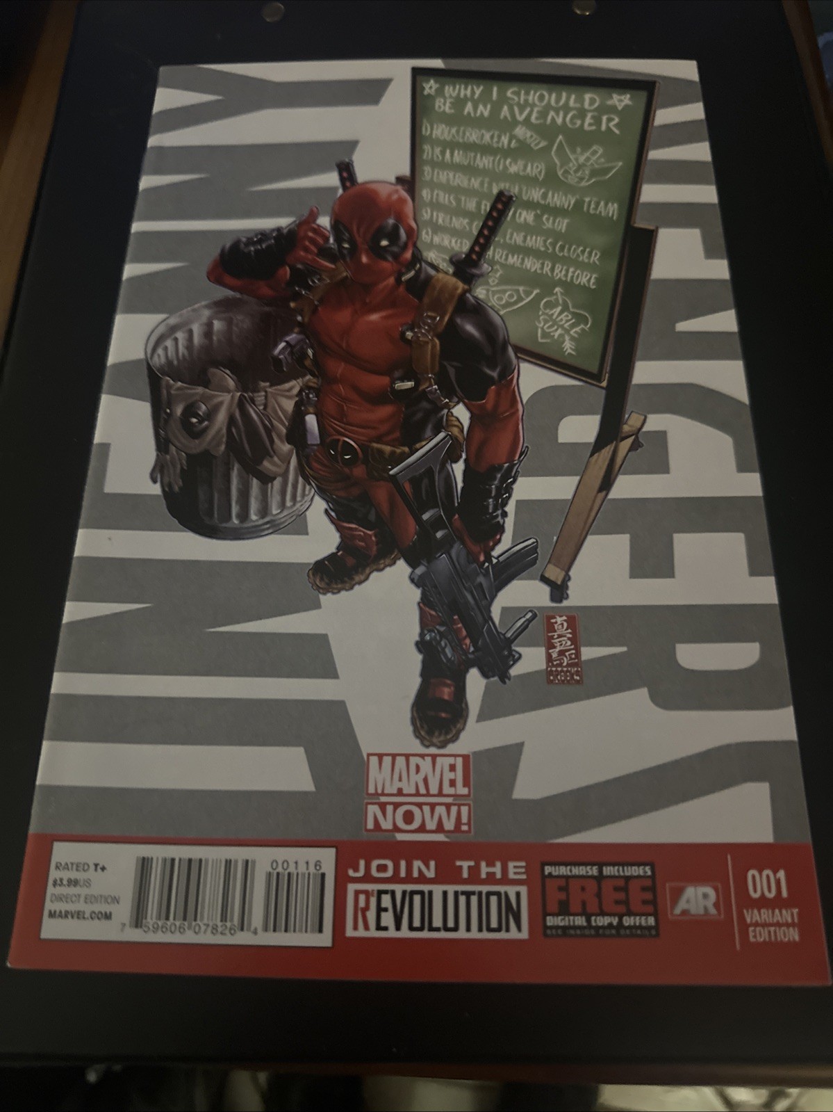 Uncanny Avengers 1 Variant Edition 1:50