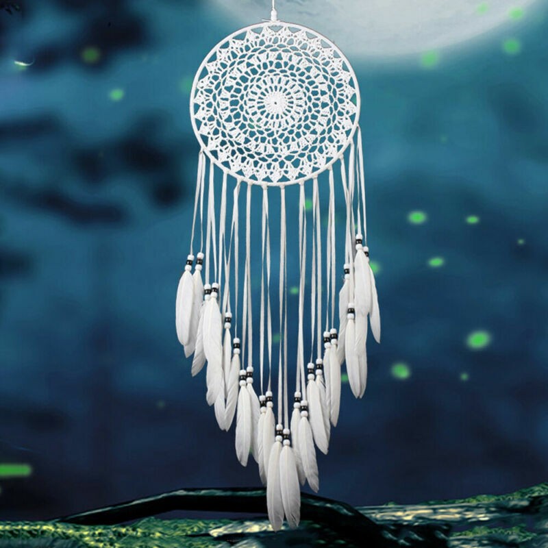 Feather Dream Catcher Handmade Native American Dream Catchers Bohe Wall Hanging