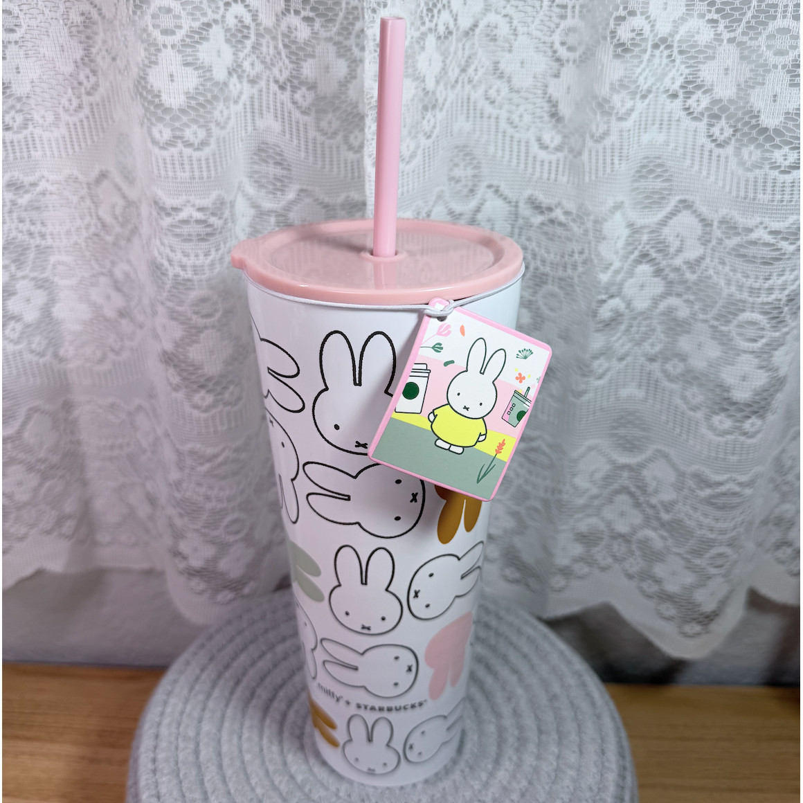 miffy + Starbucks Stainless Steel Cold Cup Tumbler 26OZ 2026 Limited Edition NWT miffy + Starbucks Stainless Steel Cold Cup Tumbler 26OZ 2026 Limited Edition NWT