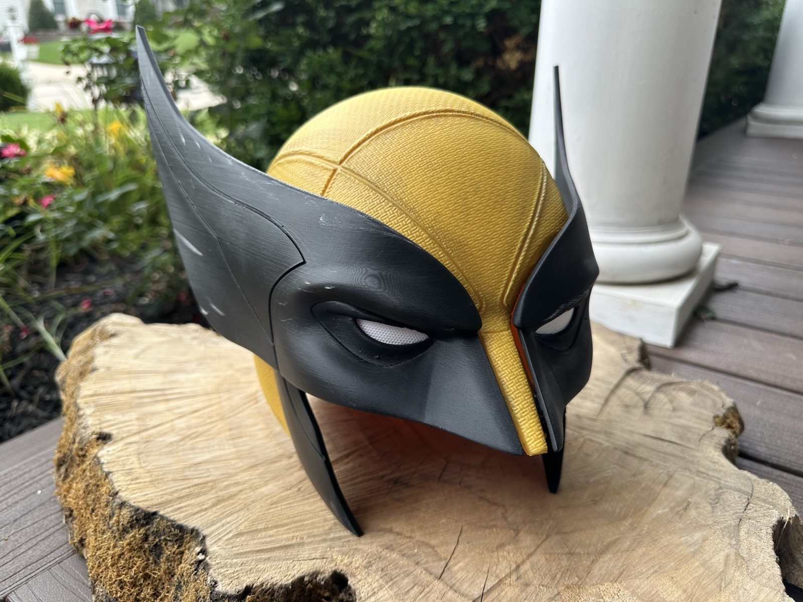 MOVIE ACCURATE Weathered Wolverine Mask Helmet Cowl Wearable Cosplay MOVIE ACCURATE Weathered Wolverine Mask Helmet Cowl Wearable Cosplay