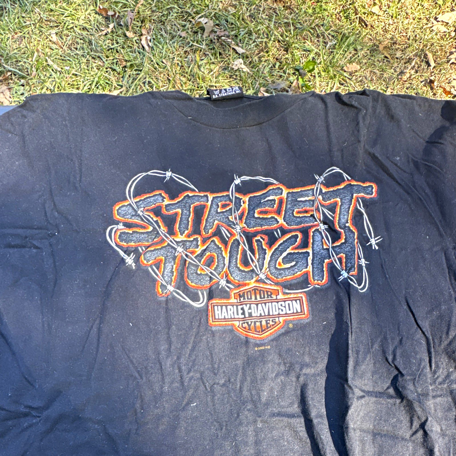 Harley-Davidson Street Tough Stone Mountain GA Graphic Black T-Shirt Size 3XL Harley-Davidson Street Tough Stone Mountain GA Graphic Black T-Shirt Size 3XL