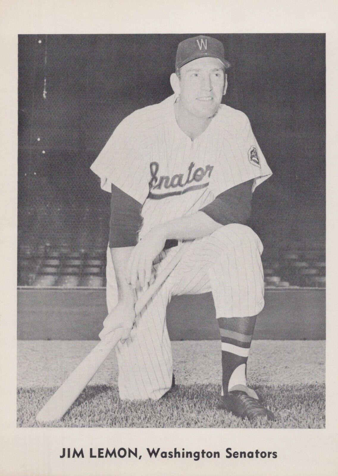 Jim Lemon - Washington Senators (1959) ❤ Original Sport Press Photo K 365